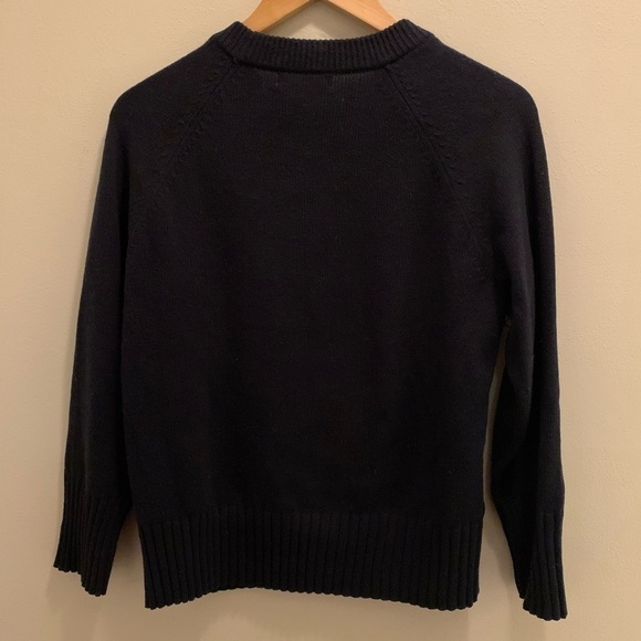 1901 by Nordstrom Black Crewneck Sweater - Picture 4 of 8